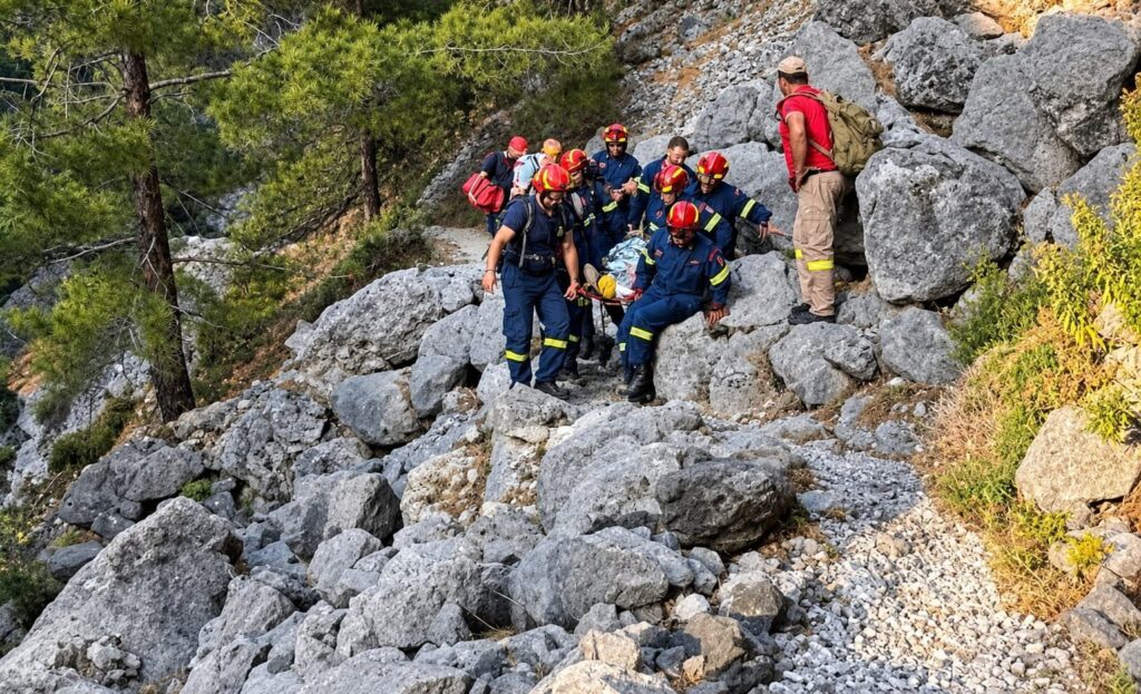 Σαμοθράκη : Επιχείρηση διάσωσης χθες για 26χρονο και 24χρονη που τραυματίστηκαν σε πεζοπορία στα Θέρμα ‐ Νέα διάσωση σήμερα