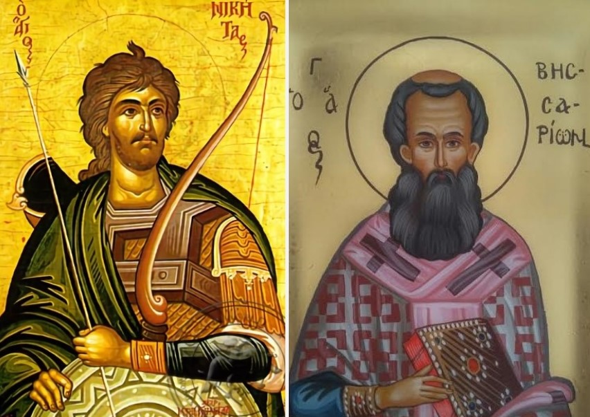 15 Σεπτεμβρίου : Νικήτα του Γότθου του Μεγαλομάρτυρα ‐ Βησσαρίωνος του εν Λαρίση ‐ Νικήτα του εν Χύτροις ‐ Όσιου Φιλόθεου του Πρεσβυτέρου και Θαυματουργού